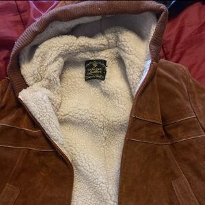 Genuine Cowhide Leather Read  For Size Excel Cond Super Warm Clean